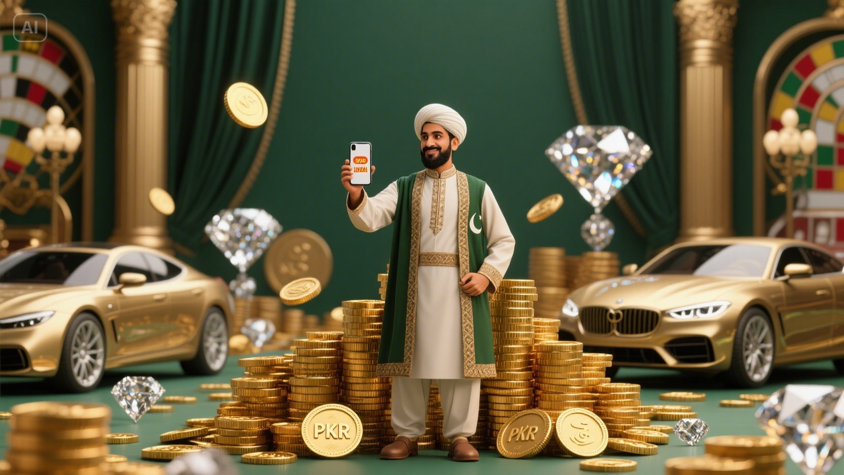 Casino Luckster desktop and mobile interfaces