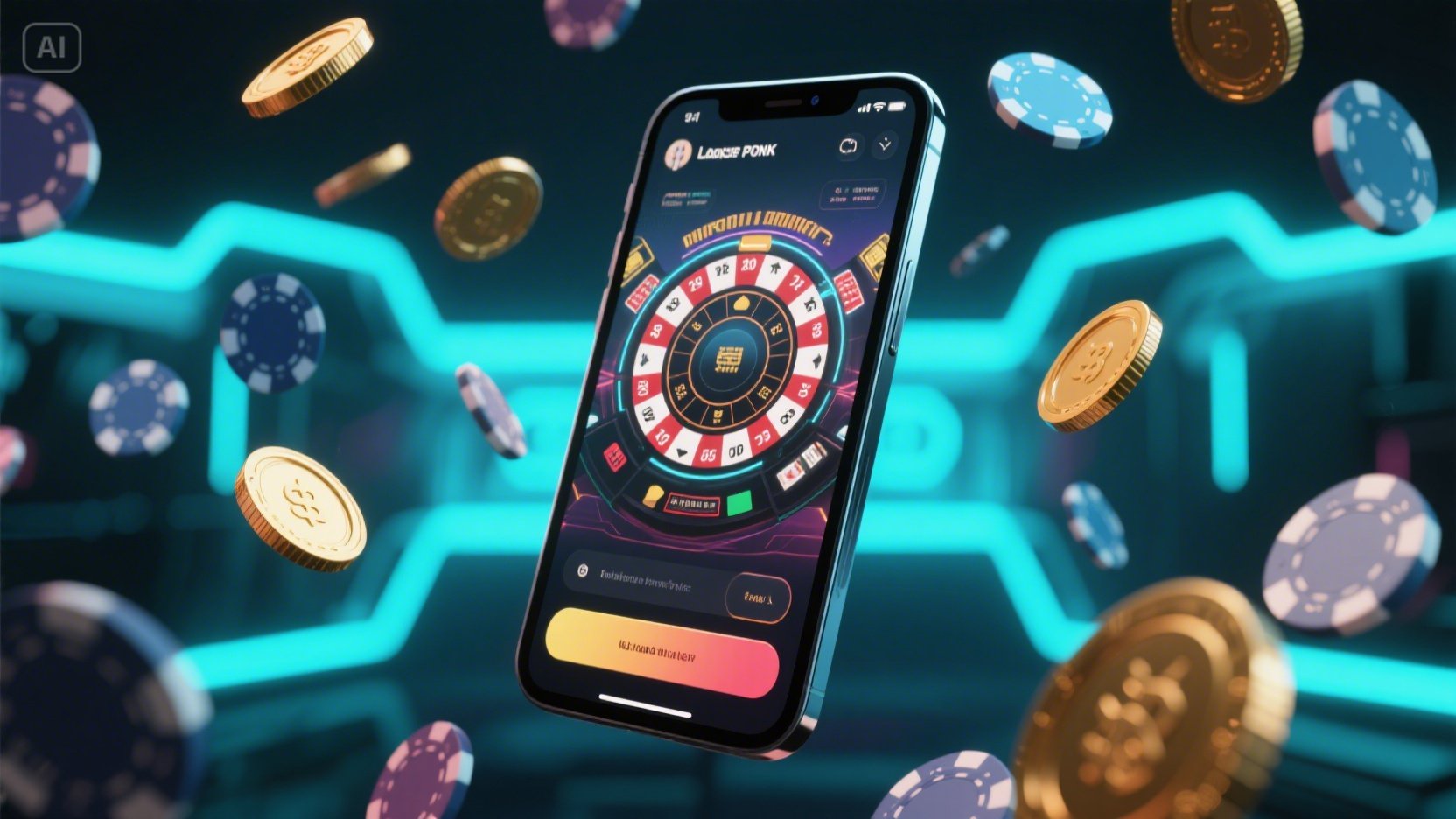 Casino Luckster desktop and mobile interfaces